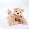 18C884: Kids Novelty Plush Oversized Heavy Weight Hoodie- Teddy (One Size - 7-13 Years)